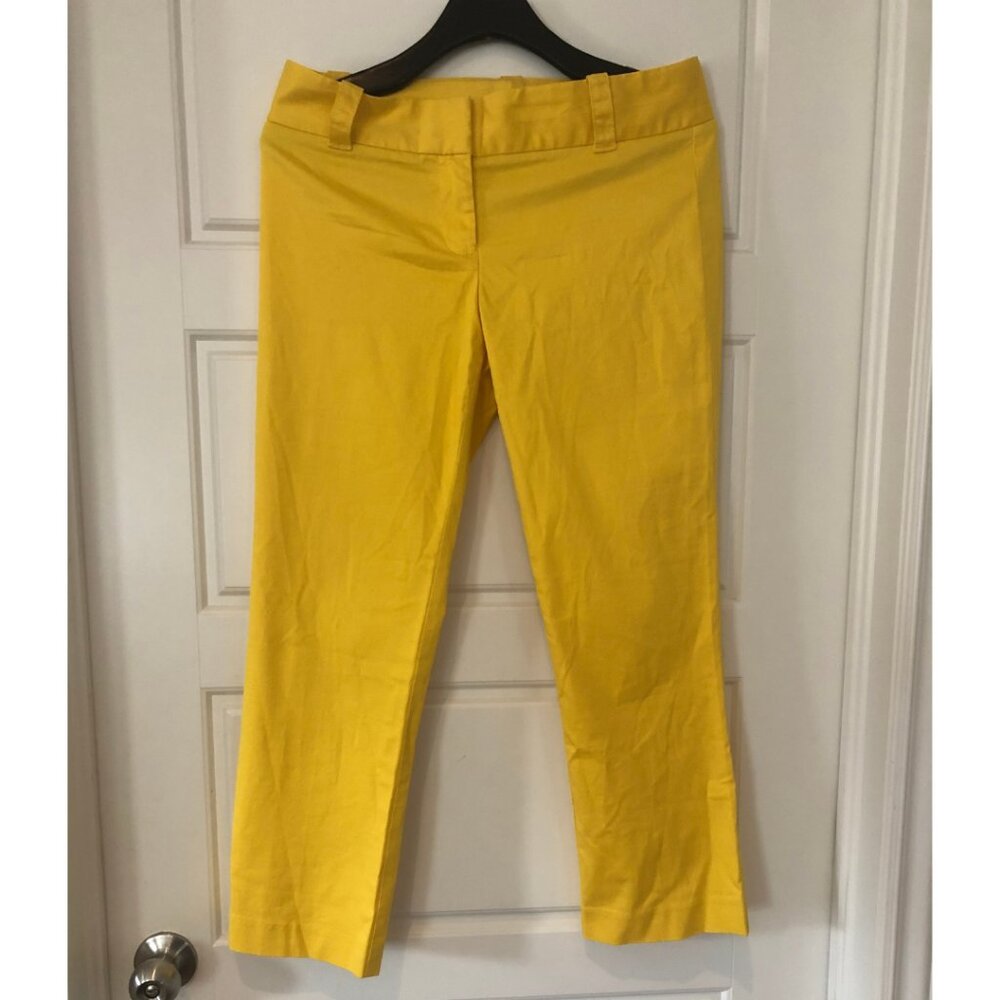 J. Crew City Fit Crop Pants Size 4